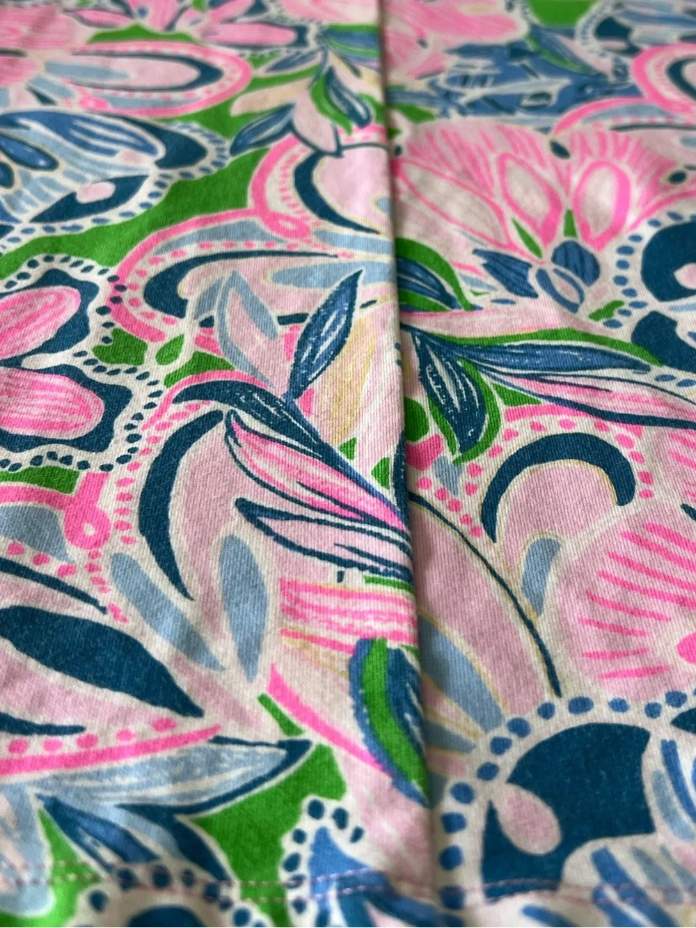 Lilly Pulitzer Shift dress Tiger Sunrise Print dress Size 6-7